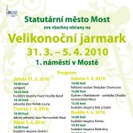 Velikonoční jarmark města Mostu